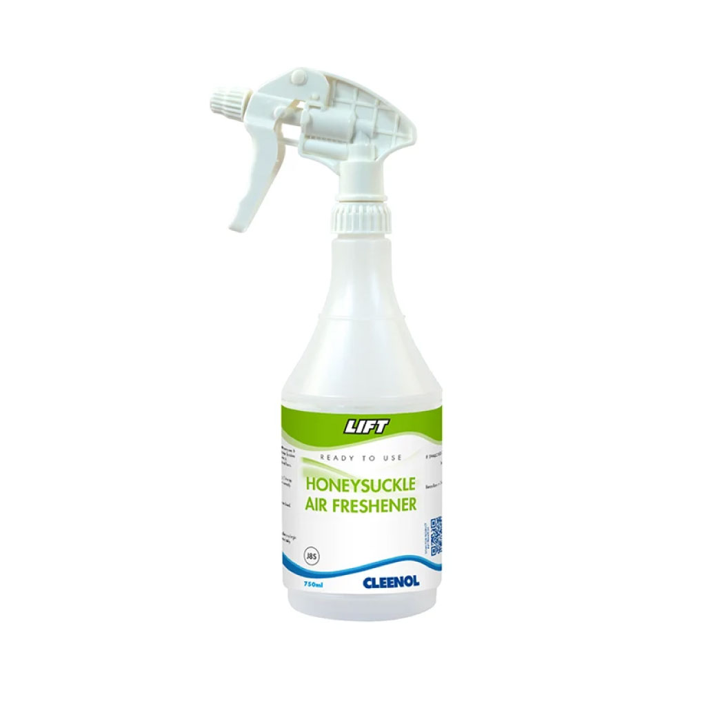 Cleenol Air Freshener Honeysuckle Fragrance Refill Flasks -750ml for Cleaning Products cleaning supplies Care Express