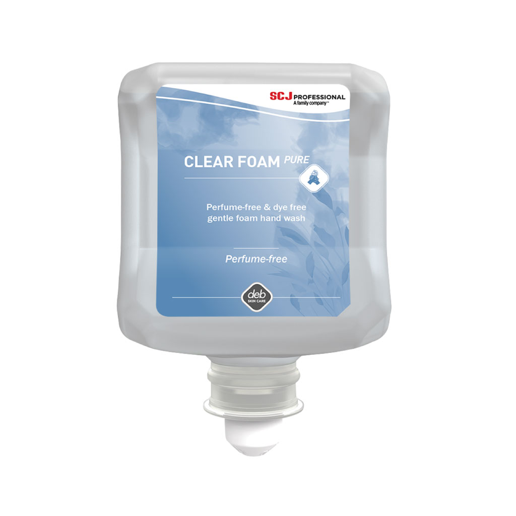 Clear Foam Hand Wash Cartridge - 1 Litre - Housekeeping - Soap and Sanitisers from Care Express
