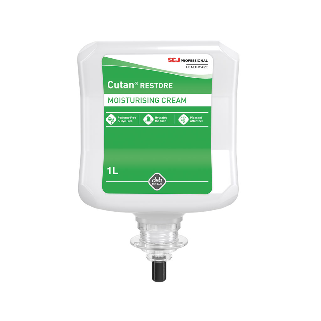 Cutan Moisturising Hand Cream Cartridge - 1 Litre - Housekeeping - Soap and Sanitisers From Care Express