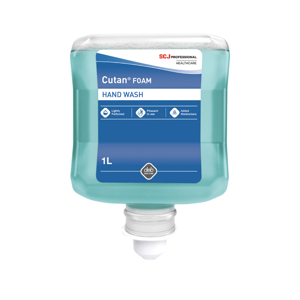 Cutan Foaming Hand Soap Cartridge - 1 Litre - Housekeeping - Soap and Sanitisers From Care Express