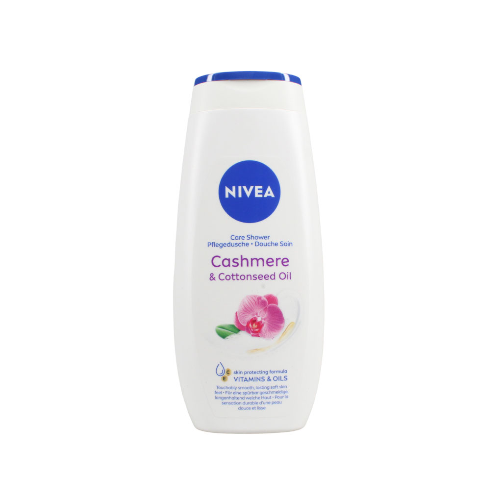[PH052] Nivea Shower Cream - Cashmere & Cotton Seed Oil, 250ml (Pack of 6)