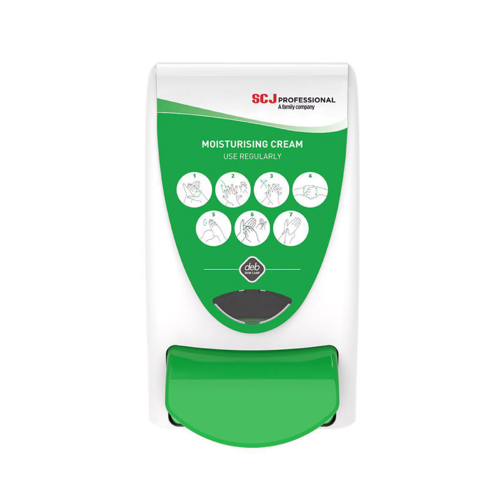 Cutan Moisturising Cream Wall Dispenser – 1 Litre  for Maintenance and Sundries cleaning supplies Care Express