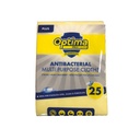 All Purpose Antibacterial Cloths (6 x Pack of 25)