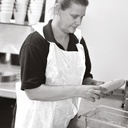 Disposable Apron - White, 10 Micron (5 Rolls x 200 Aprons)