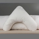 Ortho Pillow - Orthopedic V-Shaped Back And Neck Support Pillow (Pack of 2)