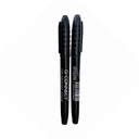 Q-CONNECT Fine Permanent Markers Black (Pack of 10)