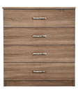 Sahara 4 Drawer Wide Chest - (H)1010 x (W)780 x (D)420