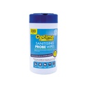 Sanitising Probe Wipes - Tub of 200 Sheets