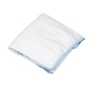 Stretch Jersey Fitted Sheet Single Bed - White (Pack of 4)