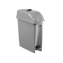 Sanitary Bin - Grey, 17 Litre